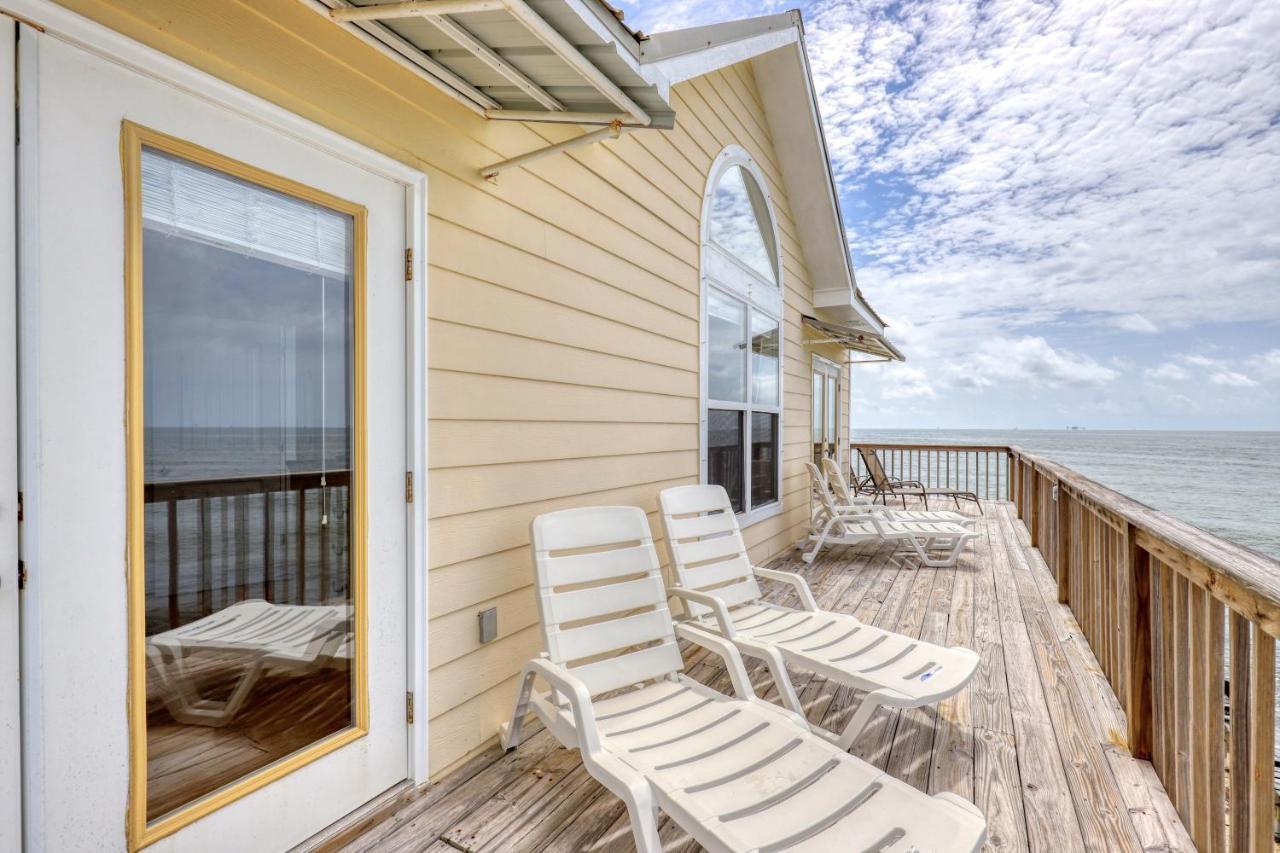Villa Delphinus - Beachfront! And Pet Friendly! Feel The Ocean Breezed And Hear The Waves Lapping Right At Your Doorstep! Home Dauphin Island Dış mekan fotoğraf
